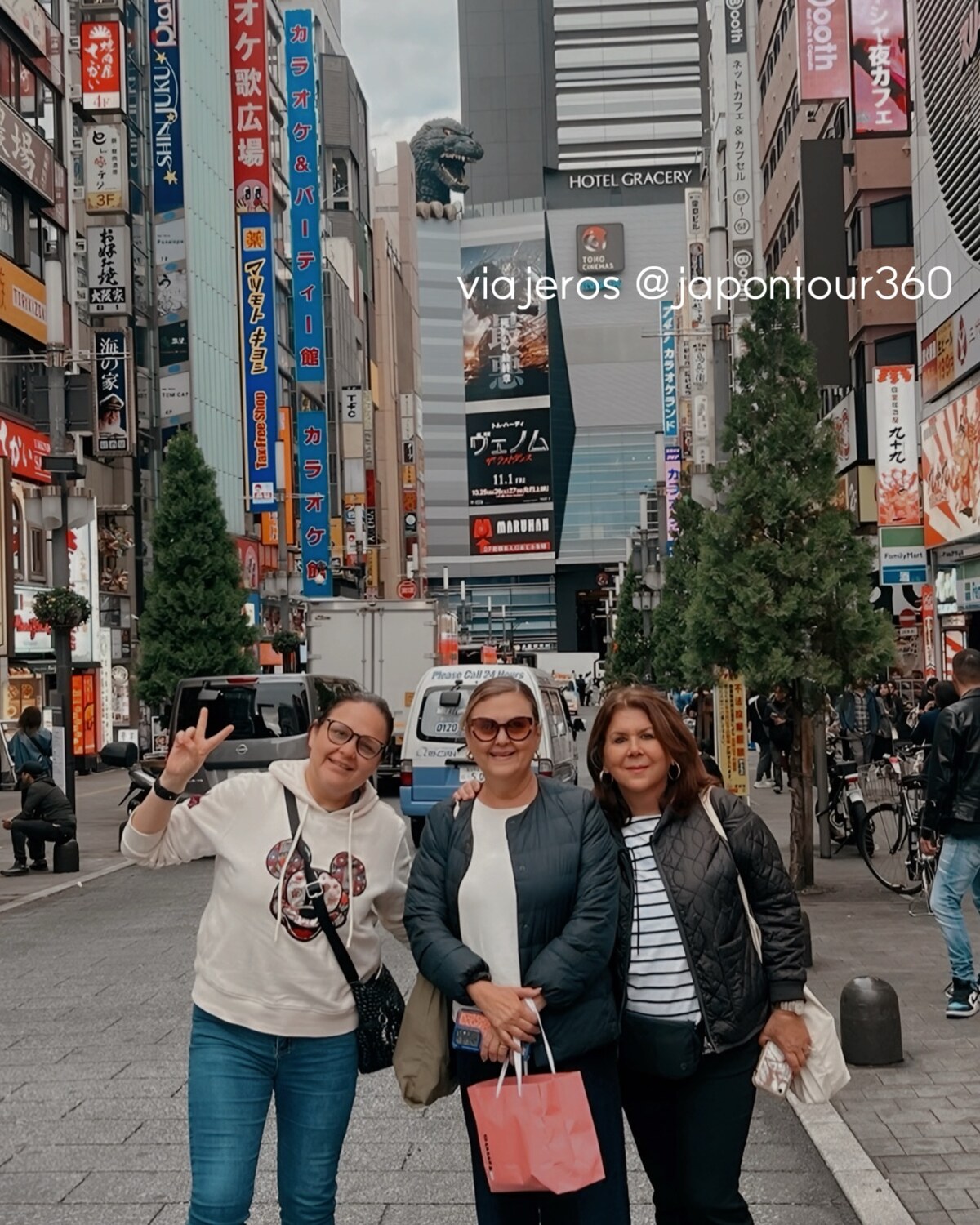 Viajeros descubriendo Japón