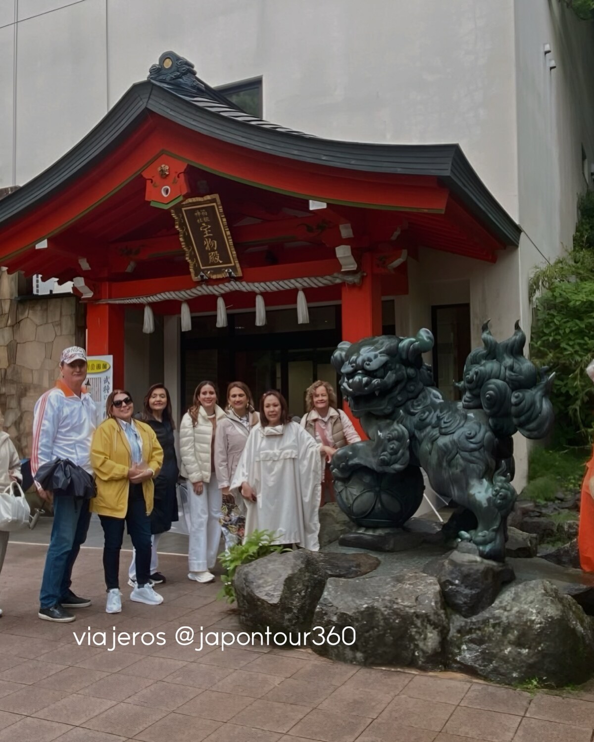 Momento especial en Japón