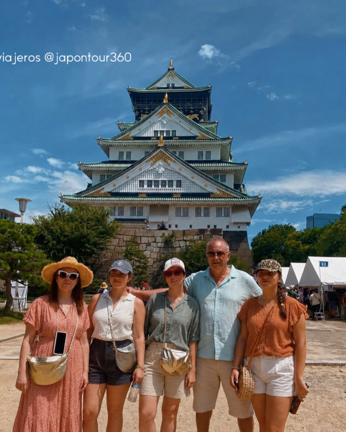 Viajeros JAPAN360 en Osaka