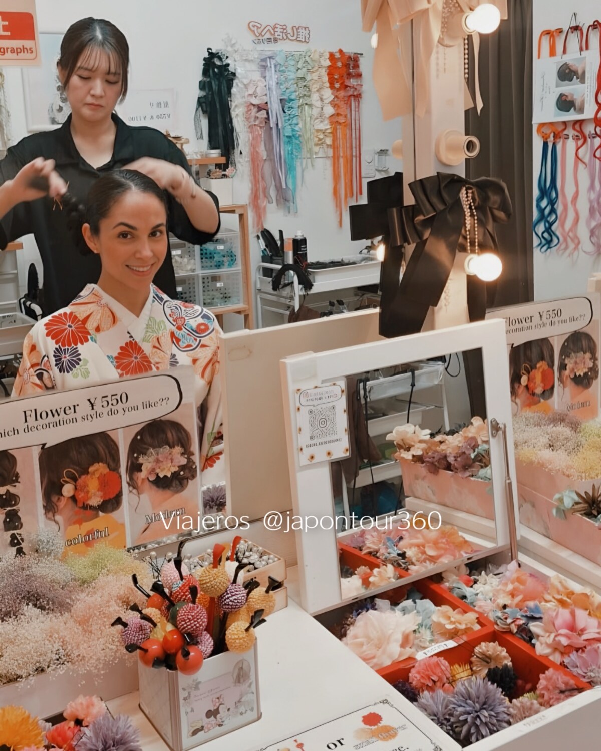 Experiencia de kimono en Japón